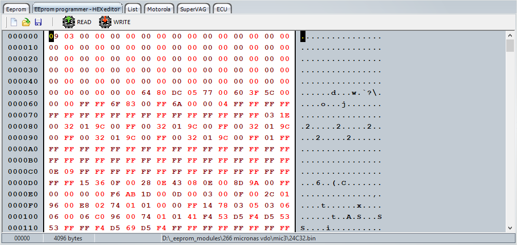 hex editor