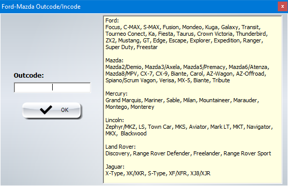 ford incode1